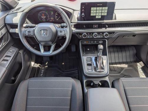 Gray 2026 Honda CR-V Hybrid Sport FWD
