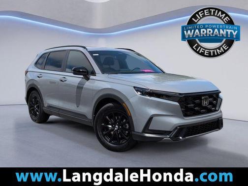 Gray 2026 Honda CR-V Hybrid Sport FWD