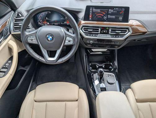 Black Sapphire Metallic 2024 BMW X3 sDrive30i