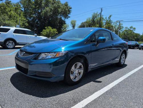 Dyno Blue Pearl 2013 Honda Civic LX