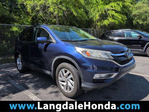 Blue 2015 Honda CR-V EX