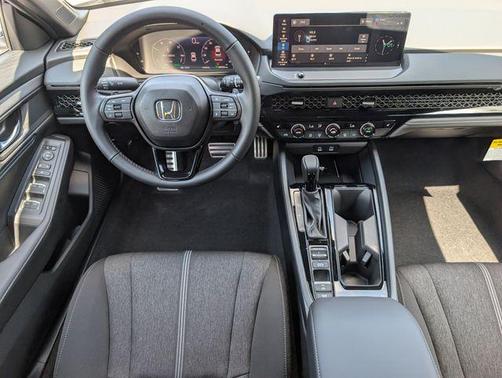 Solar Silver Metallic 2026 Honda Accord Hybrid Sport
