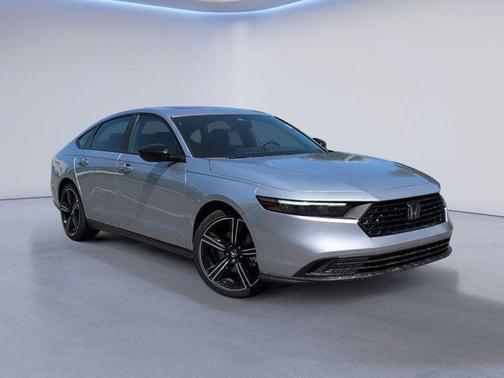 Solar Silver Metallic 2026 Honda Accord Hybrid Sport