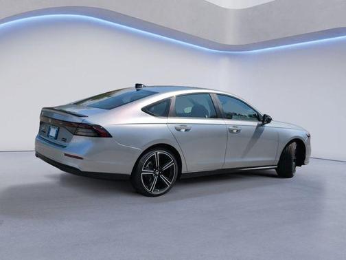 Solar Silver Metallic 2026 Honda Accord Hybrid Sport