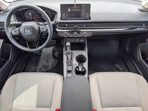 Platinum White Pearl 2022 Honda Civic EX