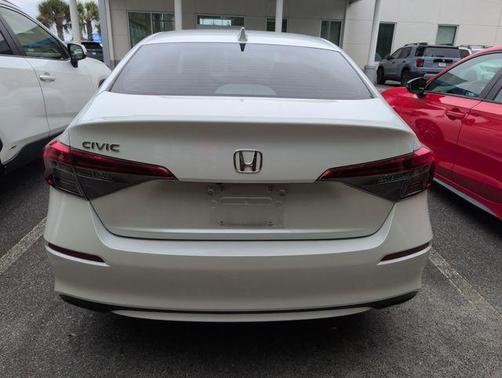 Platinum White Pearl 2022 Honda Civic EX