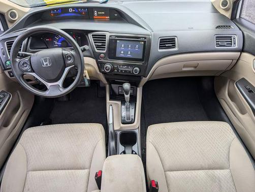 Taffeta White 2015 Honda Civic SE
