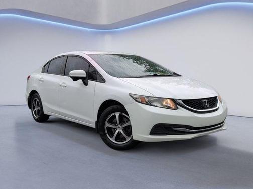 Taffeta White 2015 Honda Civic SE