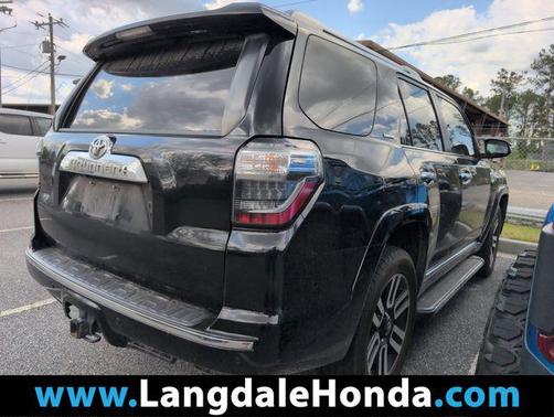 Midnight Black Metallic 2017 Toyota 4Runner Limited