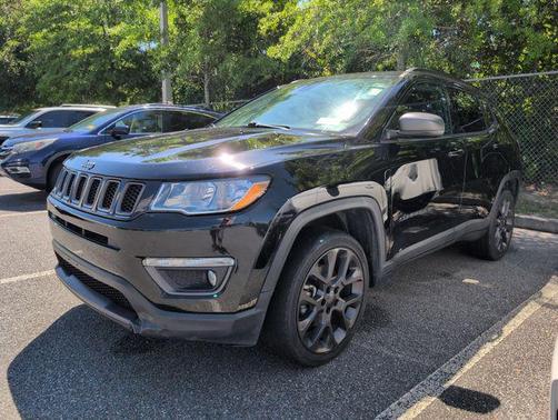 Diamond Black Crystal Pearlcoat 2021 Jeep Compass 80th Special Edition