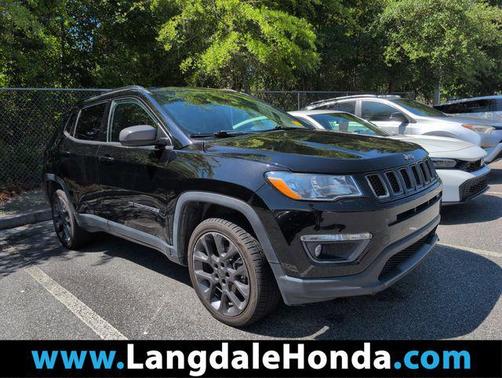 Diamond Black Crystal Pearlcoat 2021 Jeep Compass 80th Special Edition