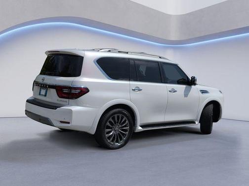 Aspen White Tricoat 2023 Nissan Armada Platinum 2WD