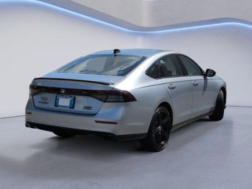 Solar Silver Metallic 2026 Honda Accord Hybrid Sport-L