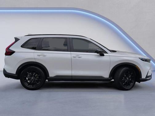 Platinum White 2026 Honda CR-V Hybrid Sport FWD