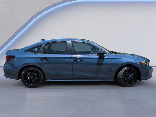Blue Lagoon Pearl 2026 Honda Civic Hybrid Sport