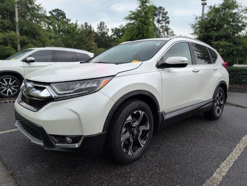 Diamond White Pearl 2018 Honda CR-V Touring