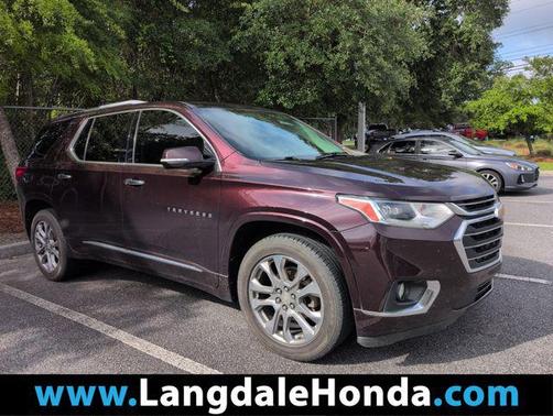 Black Currant Metallic 2018 Chevrolet Traverse Premier
