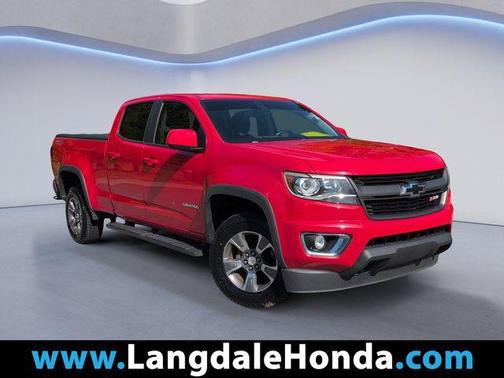 Red Hot 2016 Chevrolet Colorado Z71