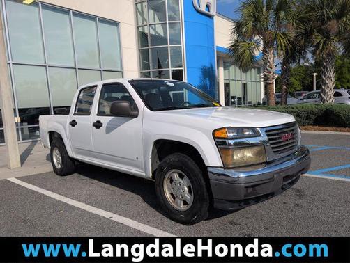 Olympic White 2006 GMC Canyon SLE