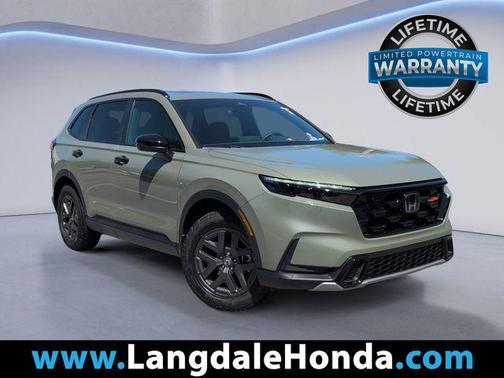 Green Metallic 2026 Honda CR-V Hybrid TrailSport AWD