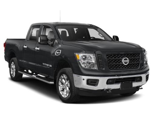 Magnetic Black Metallic 2019 Nissan Titan XD SV