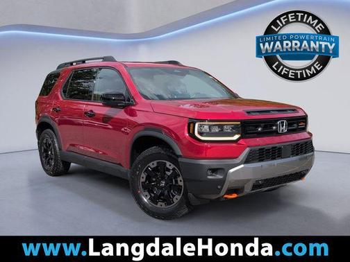 Radiant Red 2026 Honda Passport AWD TrailSport Elite