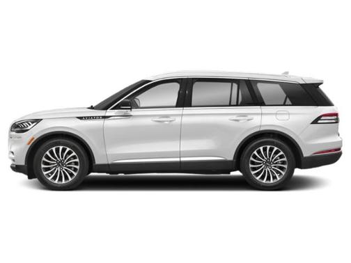Pristine White Metallic Tri-Coat 2022 Lincoln Aviator Reserve