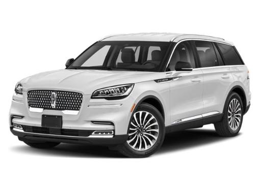 Pristine White Metallic Tri-Coat 2022 Lincoln Aviator Reserve