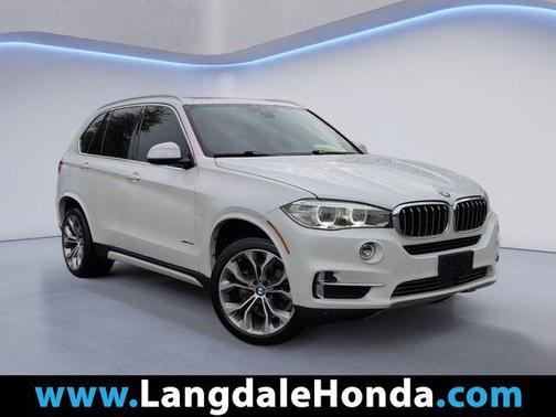 White Metallic 2018 BMW X5 xDrive35i