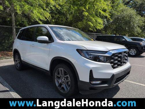 Platinum White Pearl 2023 Honda Passport AWD EX-L