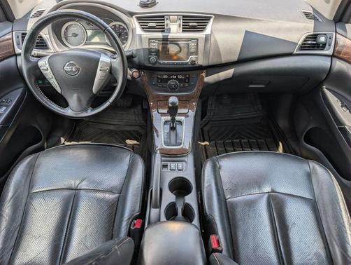 Super Black 2015 Nissan Sentra SL