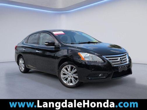 Super Black 2015 Nissan Sentra SL