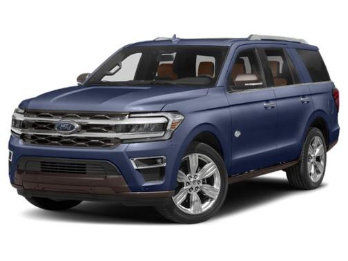 Infinite Blue Metallic Tinted Clearcoat 2022 Ford Expedition King Ranch