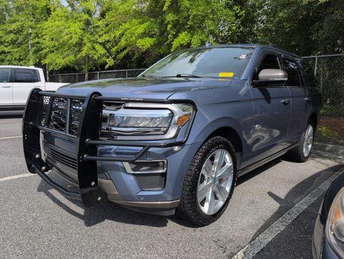 Infinite Blue Metallic Tinted Clearcoat 2022 Ford Expedition King Ranch