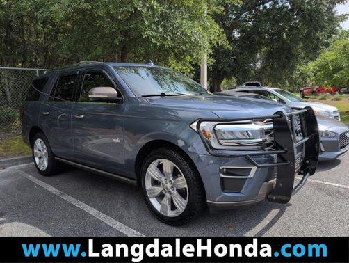 Infinite Blue Metallic Tinted Clearcoat 2022 Ford Expedition King Ranch