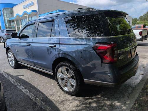 Infinite Blue Metallic Tinted Clearcoat 2022 Ford Expedition King Ranch