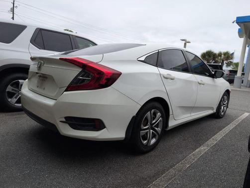 Taffeta White 2016 Honda Civic LX