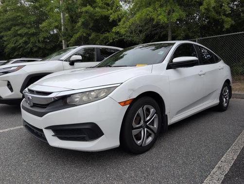 Taffeta White 2016 Honda Civic LX