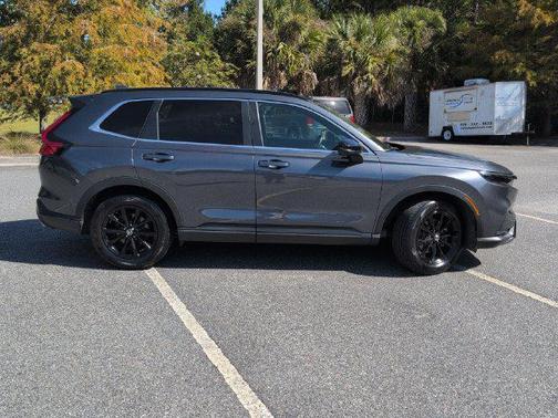 Platinum White Pearl 2024 Honda CR-V Hybrid Sport FWD