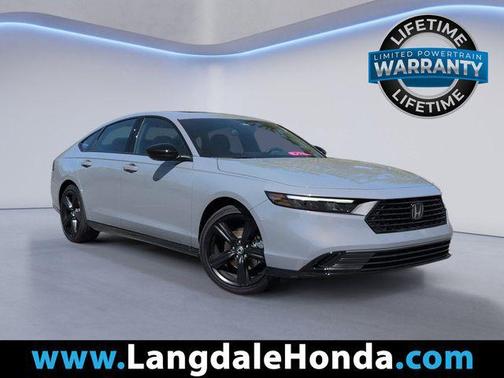 Urban Gray Pearl 2026 Honda Accord Hybrid Sport-L Sedan