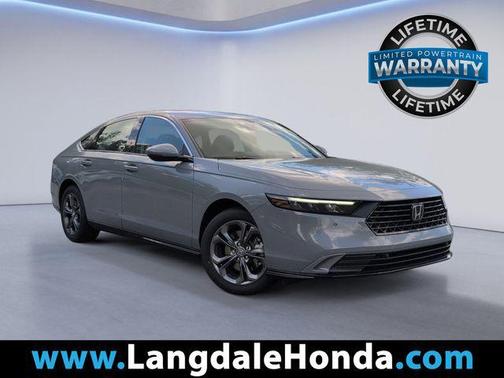 Gray 2026 Honda Accord Hybrid EX-L