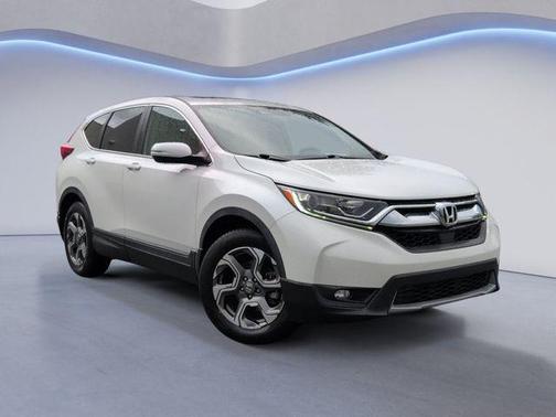 Platinum White 2019 Honda CR-V EX-L