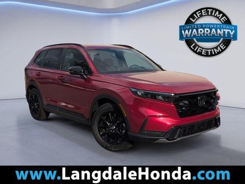 Radiant Red 2026 Honda CR-V Hybrid Sport-L FWD