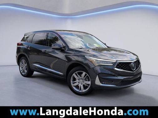 Grey 2020 Acura RDX Advance Package