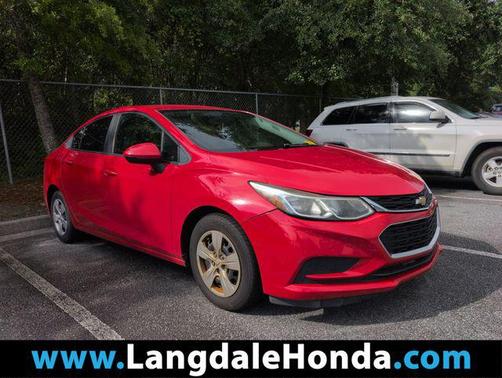 Red Hot 2016 Chevrolet Cruze LS Manual