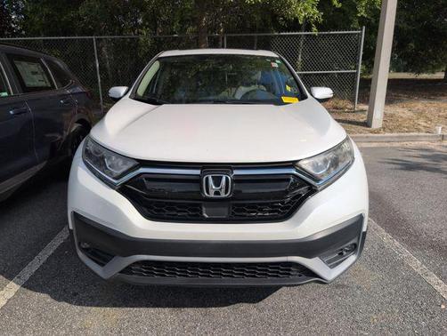 Platinum White 2020 Honda CR-V 2WD EX-L