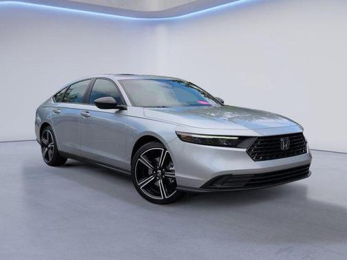 Silver Metallic 2026 Honda Accord Hybrid Sport