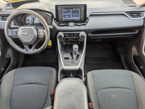 White 2022 Toyota RAV4 LE