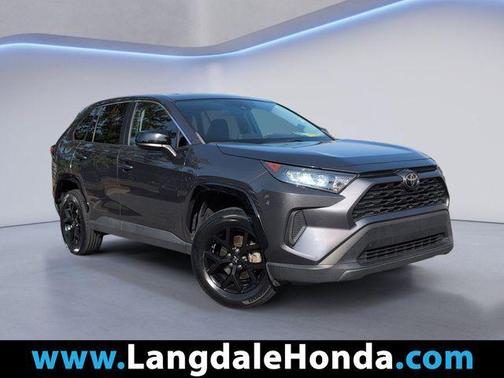 White 2022 Toyota RAV4 LE