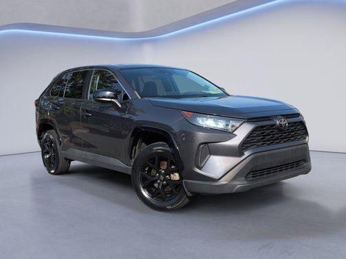 White 2022 Toyota RAV4 LE